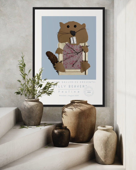 Galerie Edition – Das Meisterwerk Deines Kindes, personalisiert und stilvoll gerahmt